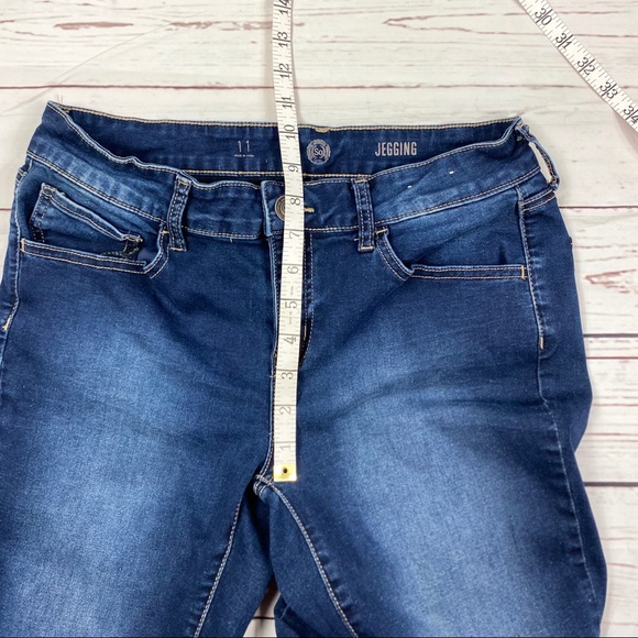 Juniors So Size 11 Stretch Jeggings V - Picture 7 of 7
